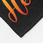 Fall für Jesus Verlasse er nie Herbst Christlichen Fleecedecke (Ecke)