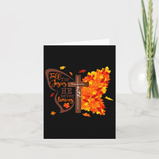 Fall für Jesus, Verlasse er nie Schmetterling Chri Karte