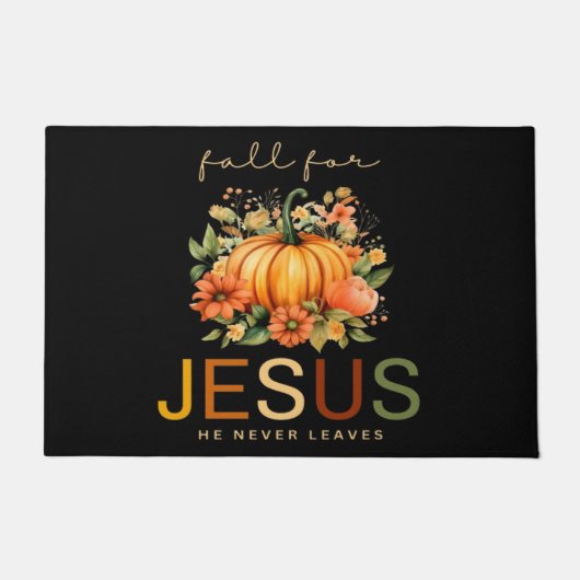 Fall für Jesus, Verlasst er nie Türmatte (Vorderseite)