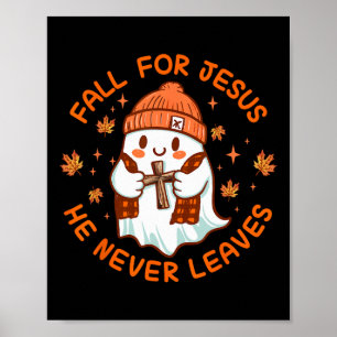 Fall für Jesus Verließ er nie Niedlichen Geist Ret Poster