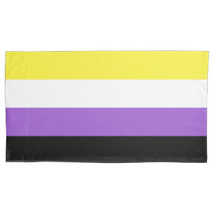 Fall für nicht binäre Flag King Pillow Kissenbezug