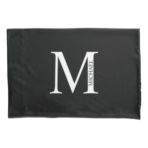 Fall für personalisierte Monogramm und Namenspilze Kissenbezug