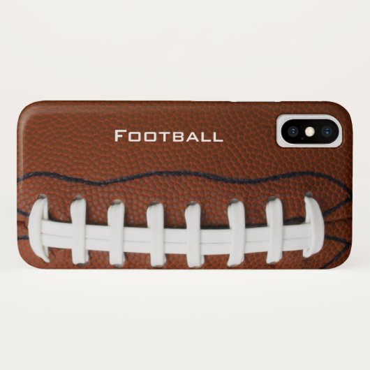 Fall Fußball Design iPhone X Case-Mate iPhone Hülle (Rückseite (Horizontal))