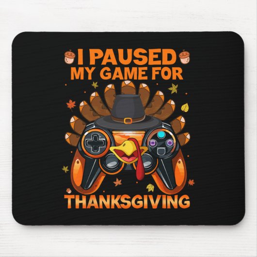 Fall Gaming Controller Türkei Funny Boy Kids Mousepad (Vorne)
