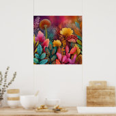 Fall Garden Poster (Küche)