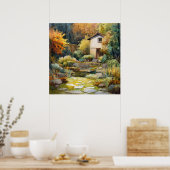 Fall Garden Poster (Küche)