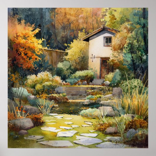Fall Garden Poster (Vorne)