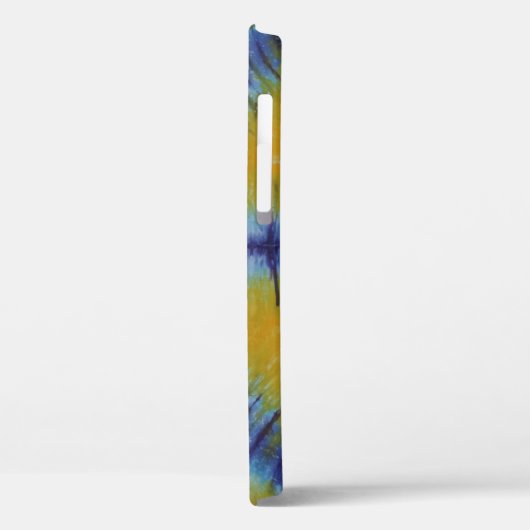 Fall gefärbte Krawatte iPhone 3 Case-Mate iPhone Hülle (Rückseite / Links)