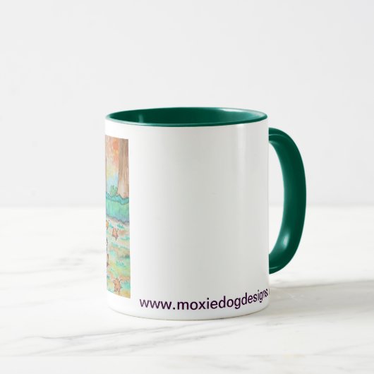 Fall-Geist-Kaffee-Tasse Tasse (VorderseiteRechts)