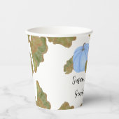 Fall Gender offenbaren wenig Pumpkin-Thema Pappbecher (Vorderseite)