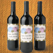 Fall Gender offenbaren wenig Pumpkin-Thema Weinetikett