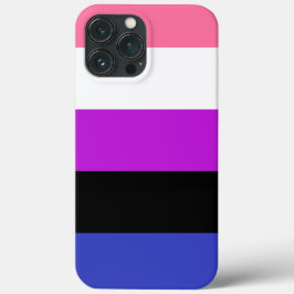 Fall GenderFluid color Flag Case-Mate iPhone Hülle