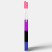 Fall GenderFluid color Flag Case-Mate iPhone Hülle (Rückseite / Links)