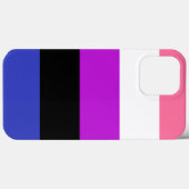 Fall GenderFluid color Flag Case-Mate iPhone Hülle (Rückseite (Horizontal))