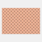 Fall Geometrisches Muster-Set für Wrapping Paper Geschenkpapier Set (Vorderseite)