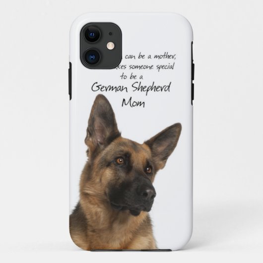 Fall "German Shepherd Mama iPhone 5" Case-Mate iPhone Hülle (Rückseite)