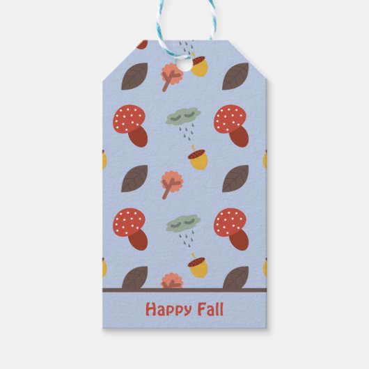 Fall Geschenkanhänger (Vorderseite)