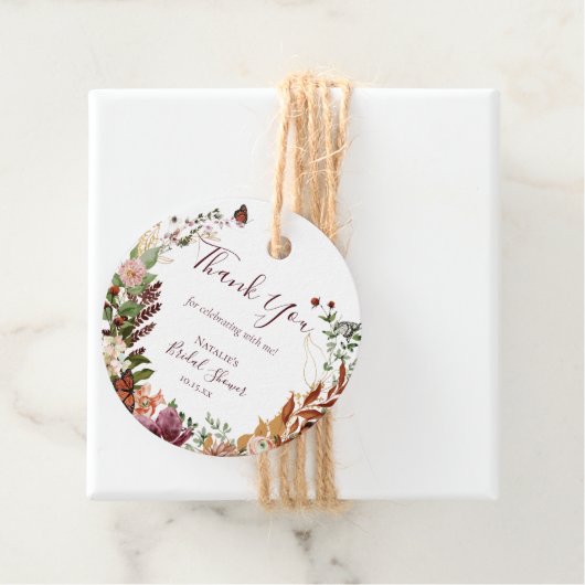 Fall Geschenkanhänger (Beispiel)