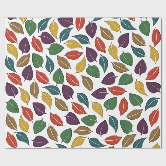 Fall Geschenkpapier (Flach)