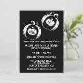 Fall Geschlechtsverkehr | Gender Neutral Little Pu Einladung (Stehend Vorderseite)