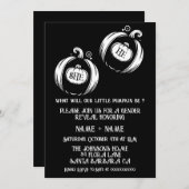 Fall Geschlechtsverkehr | Gender Neutral Little Pu Einladung (Vorne/Hinten)