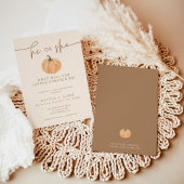 Fall Geschlechtsverkehr | Gender Neutral Little Pu Einladung