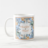 Fall gesegnet und dankbar kaffeetasse (Links)
