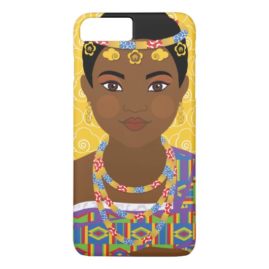 Fall Ghanaian Matryoshka Case-Mate iPhone Hülle (Rückseite)