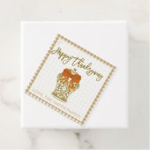 Fall Ginger Jar Gift Tags Geschenkanhänger (Beispiel)