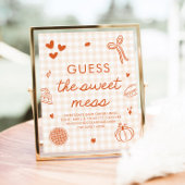 Fall-Gingham-Cutie-Pie-Rätsel um das süße Chaos-Sp Poster