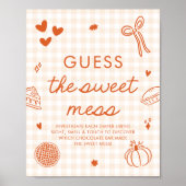 Fall-Gingham-Cutie-Pie-Rätsel um das süße Chaos-Sp Poster (Vorne)