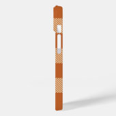 Fall Gingham Pattern Personalisiert Case-Mate iPhone Hülle (Rückseite / Links)