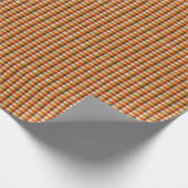 Fall Gingham Plaid for Seasonal Packaging Geschenkpapier (Ecke)