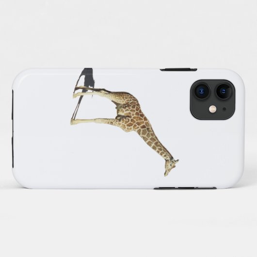 Fall Giraffe Case-Mate iPhone Hülle (Rückseite (Horizontal))