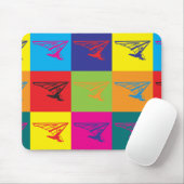 Fall-GleitenPop-Kunst Mousepad (Mit Mouse)