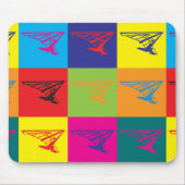 Fall-GleitenPop-Kunst Mousepad (Vorne)