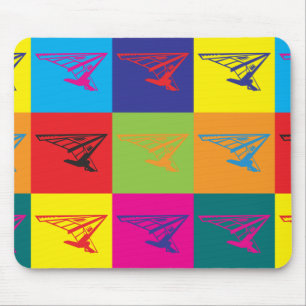 Fall-GleitenPop-Kunst Mousepad