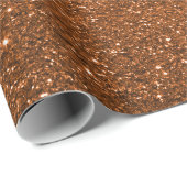 Fall Glitzer Geschenkpapier (Rolleneckpunkt)