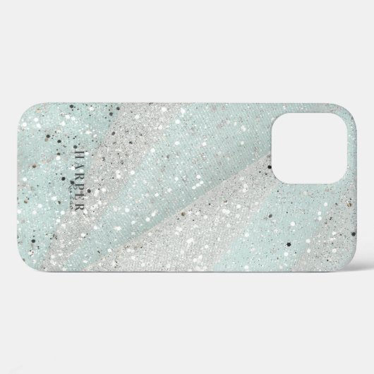 Fall Glitzer Individuelle Name Case-Mate iPhone Case-Mate iPhone Hülle (Rückseite (Horizontal))