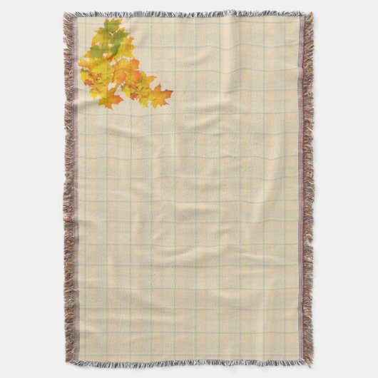 Fall Glory Warme Throw Blanket Decke (Vorderseite Vertikal)