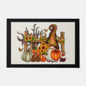 Fall Gnome Door Mat Fußmatte (Vorderseite)