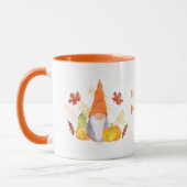 Fall Gnome Erntedank Tasse (Links)