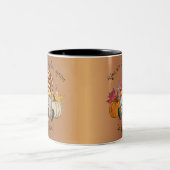 Fall Gnome Latte Tasse (Mittel)