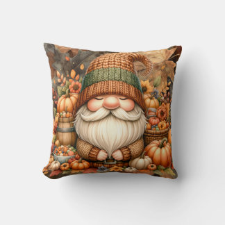 Fall Gnome Pillow Kissen