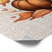 Fall Gnome Poster (Ecke)