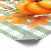Fall Gnome Poster (Ecke)
