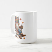 Fall Gnome-Tasse Kaffeetasse (Vorderseite Links)
