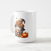 Fall Gnome-Tasse Kaffeetasse (Vorderseite Links)