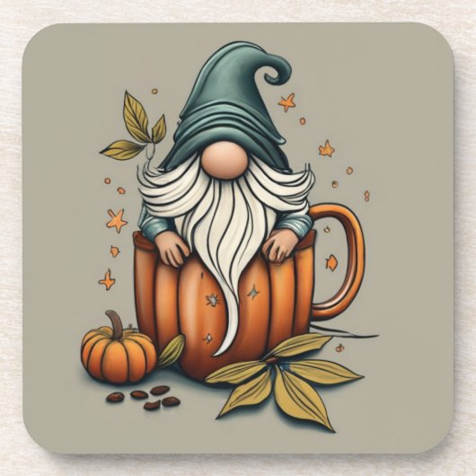 Fall Gnome Untersetzer (Vorderseite)