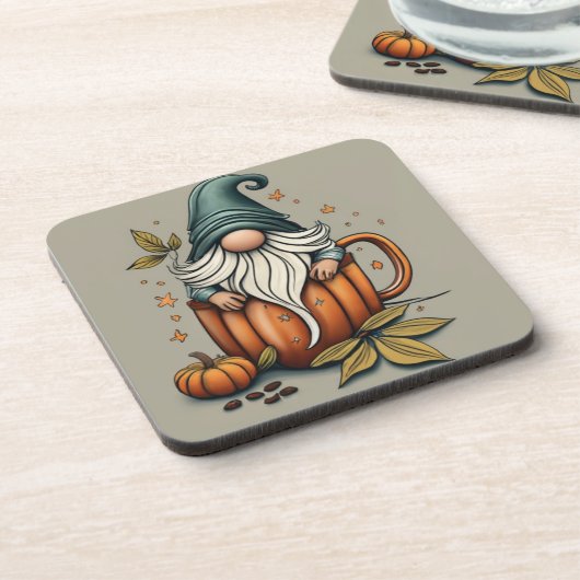 Fall Gnome Untersetzer (Linke Seite)